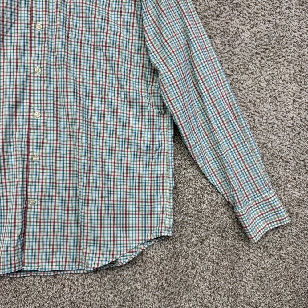 Peter Millar Shirt Mens Large Summer Comfort Performance Long Sleeve Button Down - Picture 6 of 16